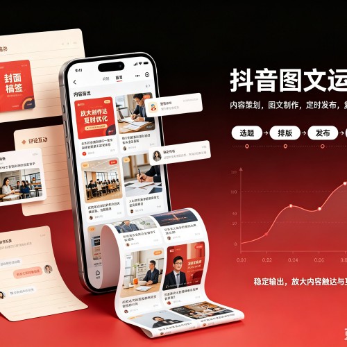 天长抖音图文代运营服务